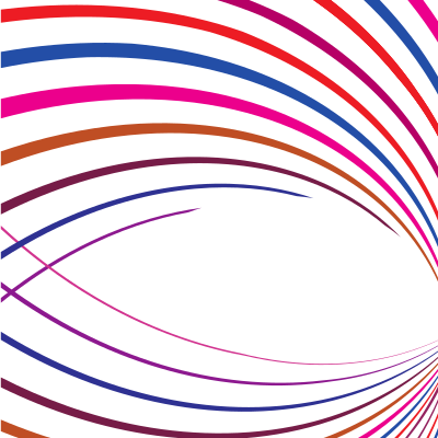 Curved stripes abstract background clipart