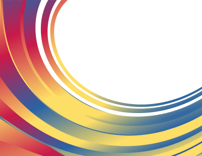 Curved stripes on white background clipart