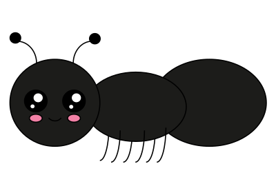 Cute Ant Clip Art clipart