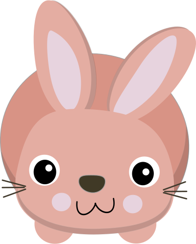 Cute bunny 2 clipart