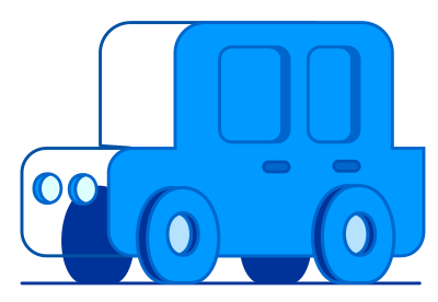 Cute Car Minimal - REMIX clipart