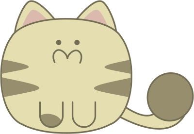 Cute cat clipart