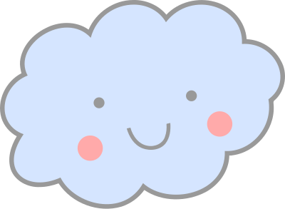 Cute Cloud clipart