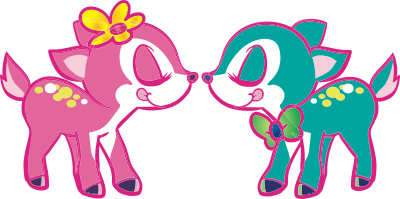 Cute deer clipart