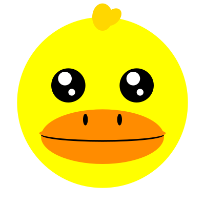Cute Duck clipart