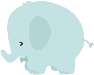 Cute Elephant (#2) clipart