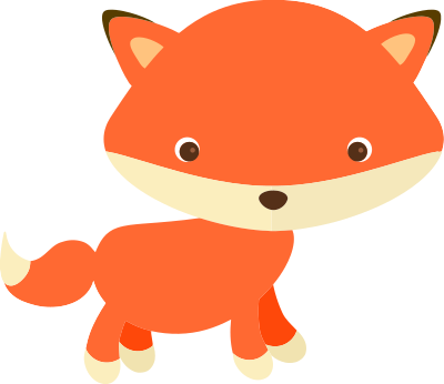 Cute Fox clipart