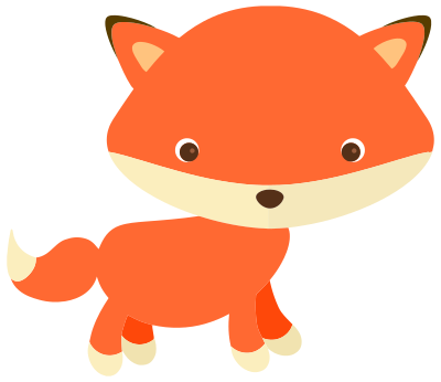 Cute Fox Without Background clipart