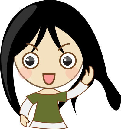 Cute girl2 clipart