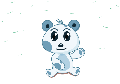 Cute Panda clipart