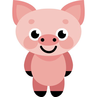 Cute Pig clipart