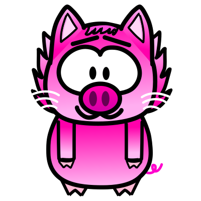 Cute Piggy clipart