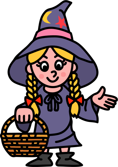 Cute Witch clipart