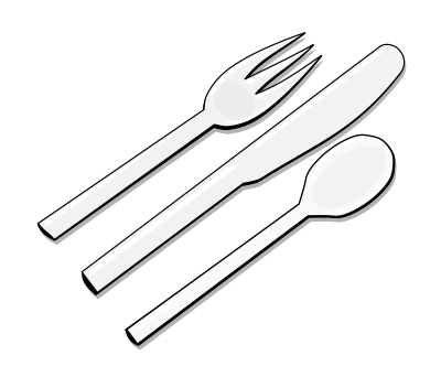 Cutlery clipart