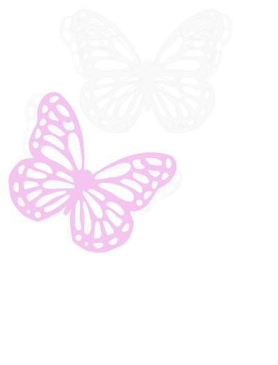cutted Butterflies clipart