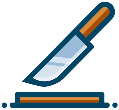 Cutting board clipart