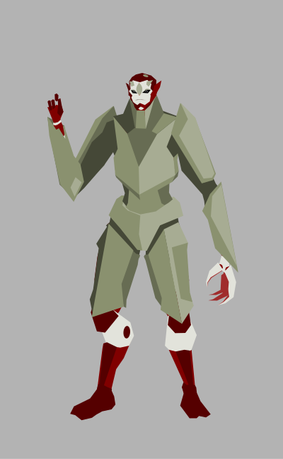 Cyber imp v2 clipart