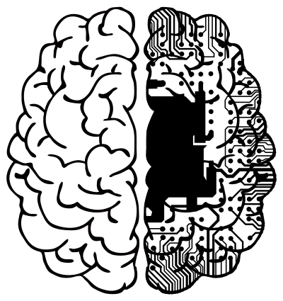 Cyberbrain clipart
