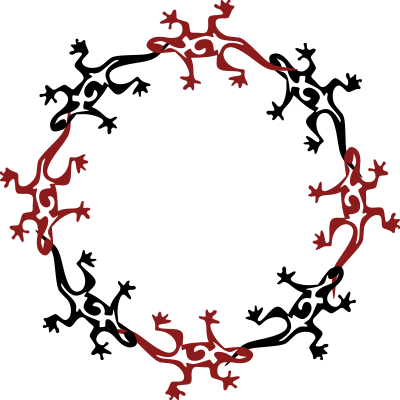 Cyclizards clipart