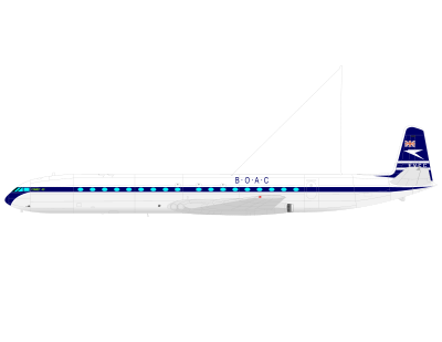 DE HAVILLAND COMET clipart