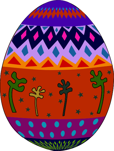 Decorative egg 2 clipart