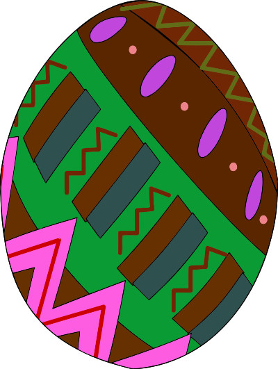 Decorative egg 7 clipart