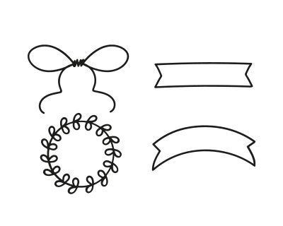 Decorative elements clipart