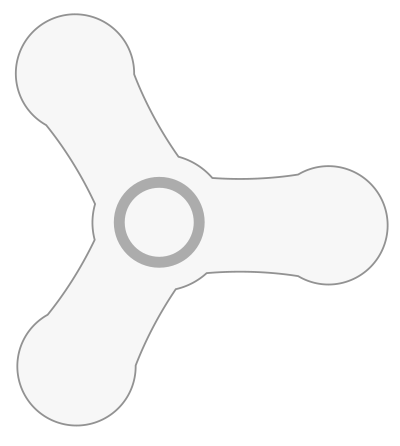 Decorative Fidget Spinner clipart