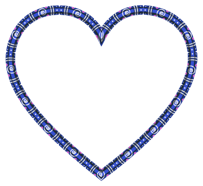 Decorative Heart Frame Variation 2 clipart