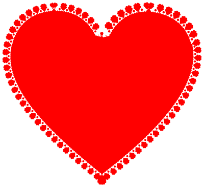 Decorative Red Heart clipart