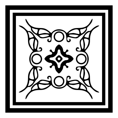 Decorative Square 18 clipart