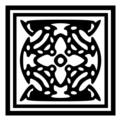 Decorative Square 8 clipart