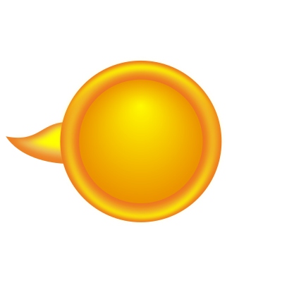 Decorative Sun clipart