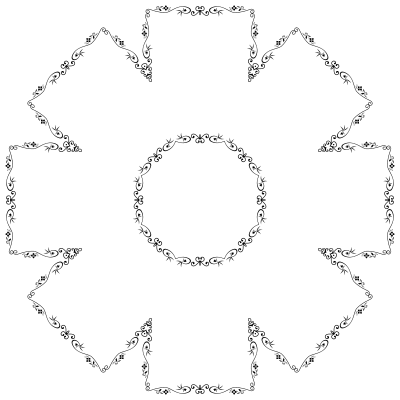 Decorative Vintage Style Design 5 clipart