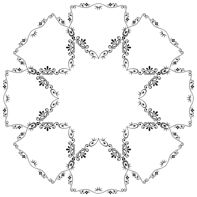 Decorative Vintage Style Design 9 clipart
