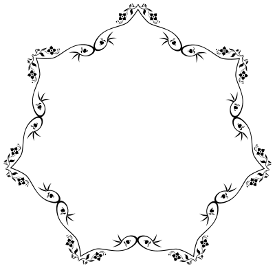 Decorative Vintage Style Frame 2 clipart