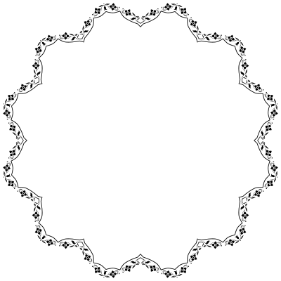Decorative Vintage Style Frame 21 clipart