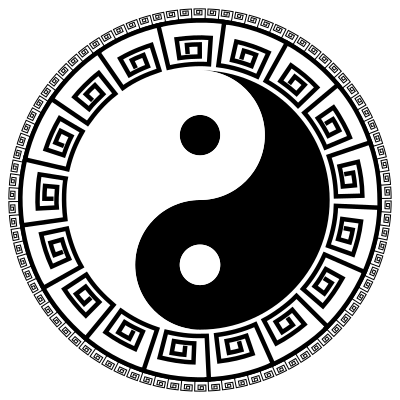 Decorative Yin Yang clipart