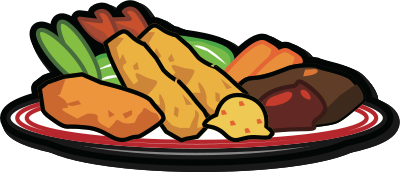 Deep Fried Shrimp (#3) clipart