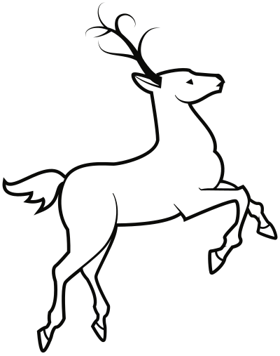 Deer (#1) clipart