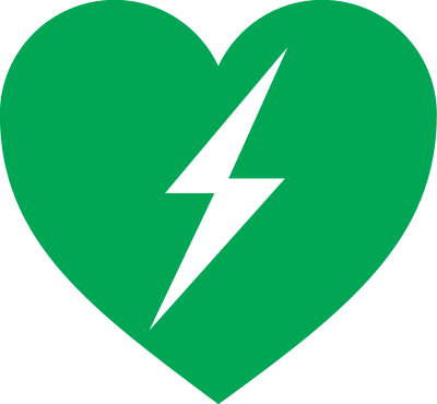 Defibrillator logo clipart
