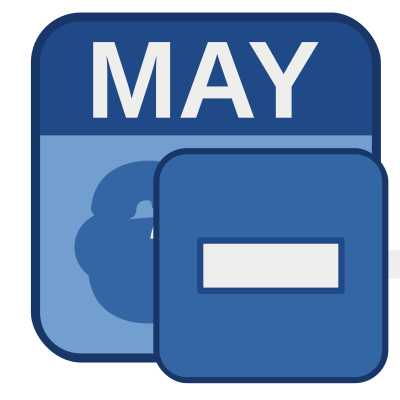 Delete appointment clipart