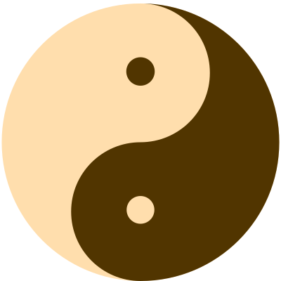 Delicious Yin-Yang Pudding clipart
