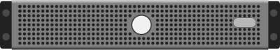 Dell 2U Server clipart