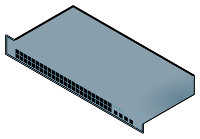Dell Powerconnect 6248 Switch clipart