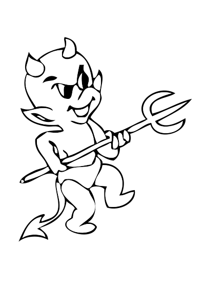 Demon clipart