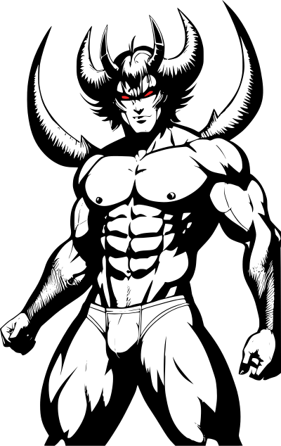 Demon clipart