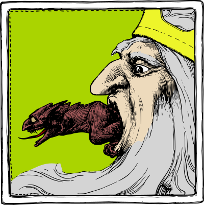 Demon and the King - Colour Remix clipart