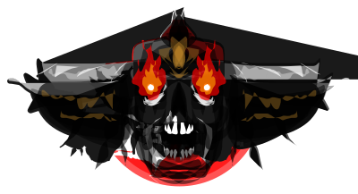 Demon head clipart