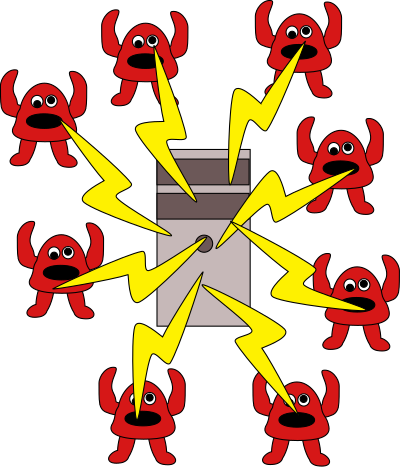 Denial Of Service Attack clipart